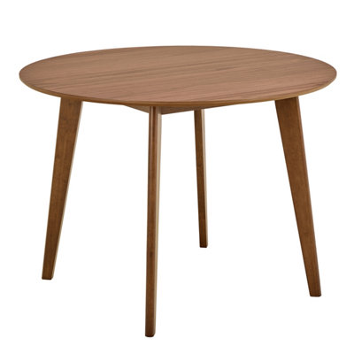 Furniture To Go Roxby Round Dining Table In Walnut 120X76cm