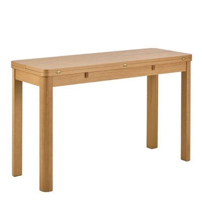 Furniture To Go Southampton Extendable Rectangular Dining Table Matt Oak - Image 5