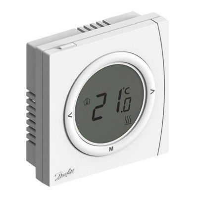 Danfoss Wireless Digital Room Thermostat & Receiver Ret2001Rf + R X 1-S