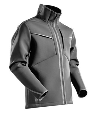 Mascot Customized Modern Fit Softshell Jacket (Stone Grey)  (X Large) from B&Q