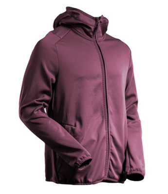 B&Q -  Customized Microfleece With Hood And Zipper (Bordeaux)  (Medium)