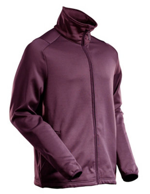 Mascot Customized Microfleece With Zipper    (Bordeaux)  (Small) from B&Q