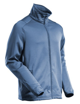 Mascot Customized Microfleece With Zipper    (Stone Blue)  (Medium) from B&Q
