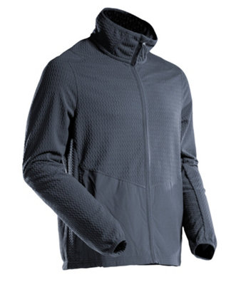 Mascot Customized Microfleece With Zipper    (Dark Navy)  (Xx Large) from B&Q