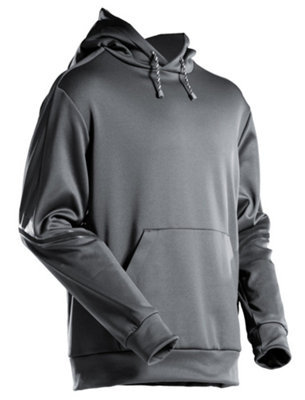 Mascot Customized Fleece Hoodie (Stone Grey)  (X Small) from B&Q
