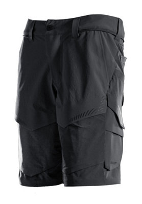 Mascot Customized Stretch Lightweight ShortsBlack   (48.5) (Leg Length11") from B&Q