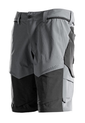 Mascot Customized Stretch Lightweight ShortsStone Grey/black  (34.5) (Leg Length9") from B&Q