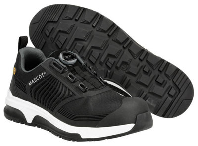 Mascot Footwear Safety Shoes S1P With Boa (Black) (Uk 12) from B&Q