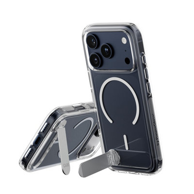 Care By Panzerglass Feature Case Transparent W. Color Kickstand & Magsafe Iphone 2025 Pro from B&Q