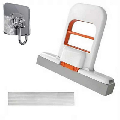  - 3Pcs Mini Sponge Mop SetHand-Free Self-SqueezeSuper Absorbent Portable Cleaner For Home & Car