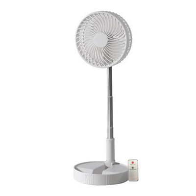 Latto Home 7200Mah Foldable Telescopic Fan With Remote Control Usb Rechargeable Portable Desktop Fan from B&Q