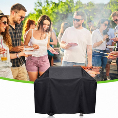 Latto Home 420D Waterproof Bbq Grill Cover Heavy Duty Outdoor Barbecue Protector Dustproof Uv Resistant from B&Q