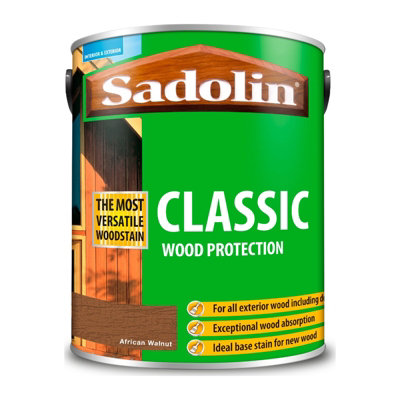 Sadolin Classic Wood Protection - African Walnut - 5L - Image 12