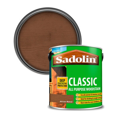 Sadolin 5028484 Classic Wood Protection African Walnut 2.5 litre - Image 8