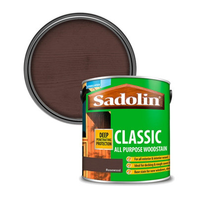 Sadolin 5028488 Classic Wood Protection Rosewood 2.5 litre - Image 11