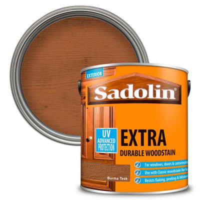 Sadolin Extra Durable Woodstain Burma Teak 2.5 litre SAD5028552 - Image 14