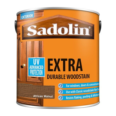 Sadolin 5028556 Extra Durable Woodstain African Walnut 2.5 Litre - Image 13