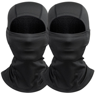 B&Q 2Pcs Balaclava Ski Mask - Breathable Uv Protection Face Cove For Motorcycle, Football, Cycling, Outdoor Sports