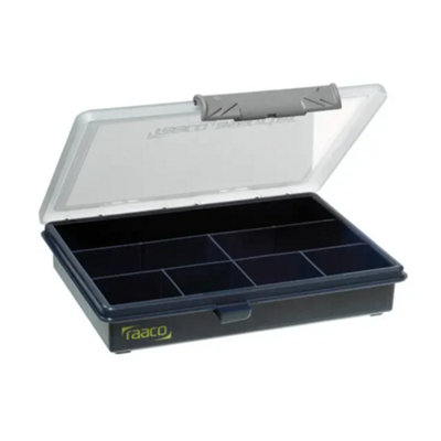 B&Q Raaco 136136 A6 Profi Service Case Assorter 7 Fixed Compartments Raa136136