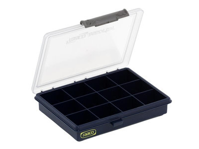 Raaco A6 Profi Service Case Assorter 12 Fixed Compartments