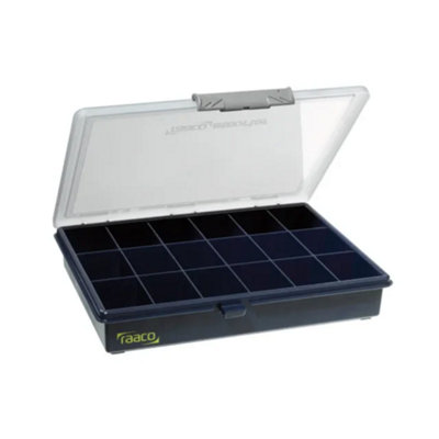 B&Q Raaco 136167 A5 Profi Service Case Assorter 18 Fixed Compartments Raa136167