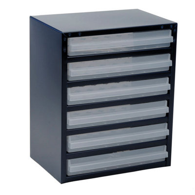 Raaco 6-3 6 Drawer 250 Series Cabinet 108577 137591 Garage Workshop Tool Unit - Image 2