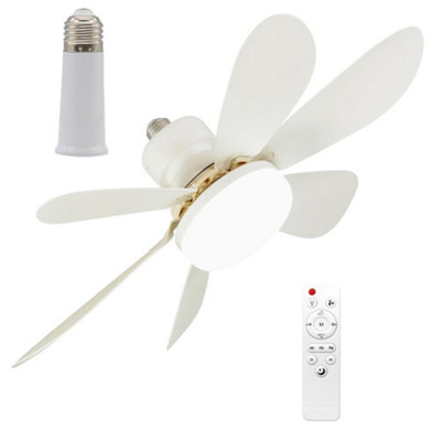  - Silent Led Socket E27 Ceiling Fan