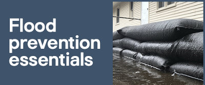 Find out more about our flood prevention products