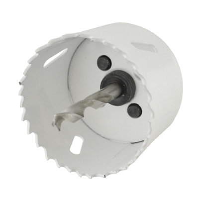 57mm HSS Hole Saw Holesaw Bi Metal Blade Cutter Drill And Drill Adaptor Arbor