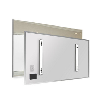 580W WIFI Milano Mirrored Far Infrared Heating Panel Wall Mounted