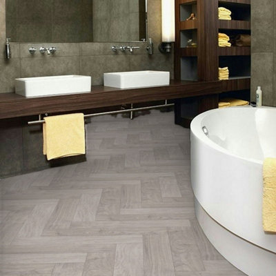 581 Alaska Venus Wood Effect Lino Flooring Sheet Vinyl Flooring  -2m(6'6") X 2m(6'6")-4m²