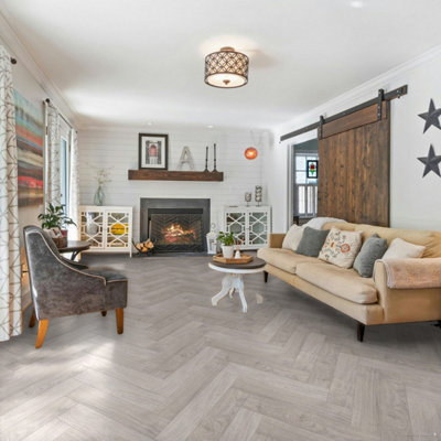 581 Alaska Venus Wood Effect Lino Flooring Sheet Vinyl Flooring  -2m(6'6") X 2m(6'6")-4m² - 3
