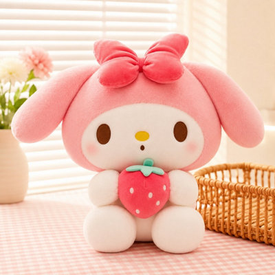  - Hello Kitty And Friends Kuromi Plush Toy Soft Stuffed Doll