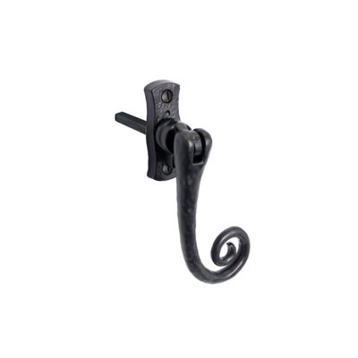 58mm No.4603 Old Hill Ironworks Curly Tail Slim Locking Espagnolette Fasteners - Right Hand