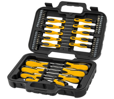 58pc Screwdriver Bit Set With Storage Case at B&Q