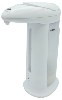 Hydroland Free Standing Automatic Soap Dispenser Touchless Feeder 330Ml Batteries Operated from B&Q