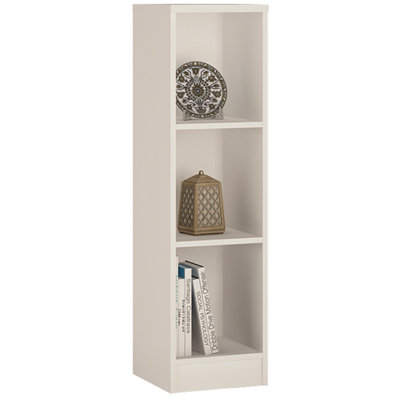 Furniture To Go 4 You Medium Narrow Bookcase In Pearl White from B&Q
