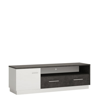 Furniture To Go Zingaro 1 Door 2 Drawer Wide Tv Cabinet from B&Q
