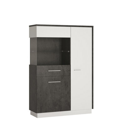 Furniture To Go Zingaro Low Display Cabinet (Lh) from B&Q