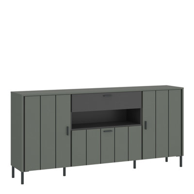Furniture To Go Arundel Sideboard 2 Door 1 Flap 1 Drawer In Green/grey from B&Q