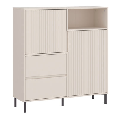 Furniture To Go Avenale Sideboard 2 Door 2 Drawer In Cashmere from B&Q