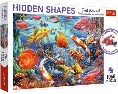 Trefl Hidden Shapes Underwater Life 1000 Piece Puzzle from B&Q