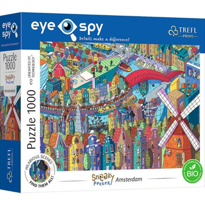 Trefl Sneaky PeekersAmsterdamThe Netherlands Puzzle1000 Pieces from B&Q