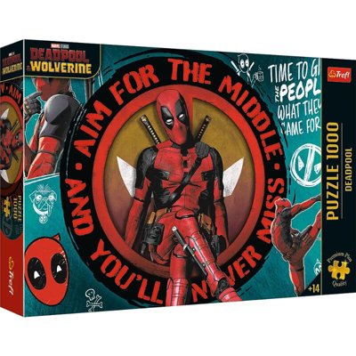 Trefl Marvel Deadpool Puzzle1000 Pieces from B&Q