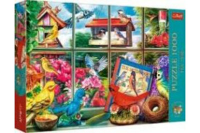 Trefl Tea Time: World Of Birds 1000 Piece Puzzle from B&Q