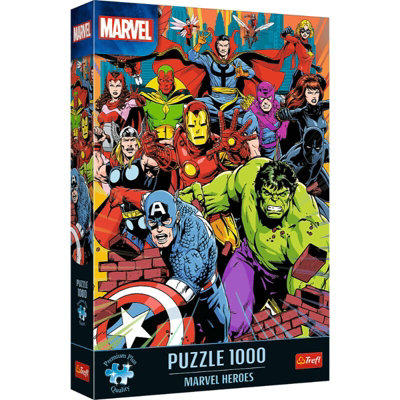 Trefl Marvel Hero's Puzzle1000 Pieces from B&Q
