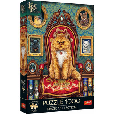 Trefl Magic Collection: Mad About Cats 1000 Piece Puzzle from B&Q