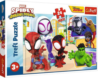 Trefl Spidey And His Friends Puzzle24 Pieces from B&Q