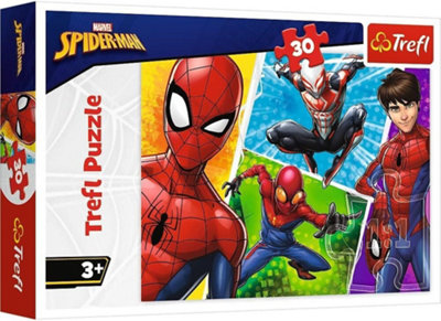 Trefl Marvel Spider-Man And Miguel Puzzle30 Pieces from B&Q