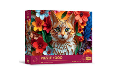 Trefl 40Th Anniversary Cat 1000 Piece Puzzle from B&Q